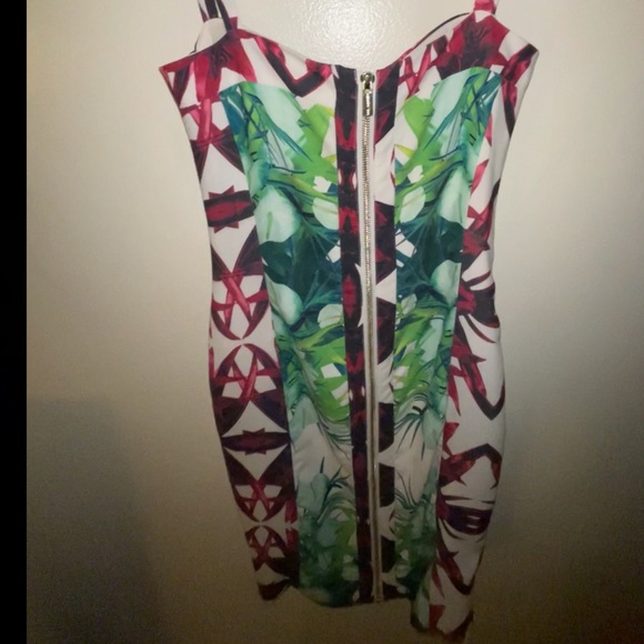 XS floral cocktail dress. - Picture 4 of 5